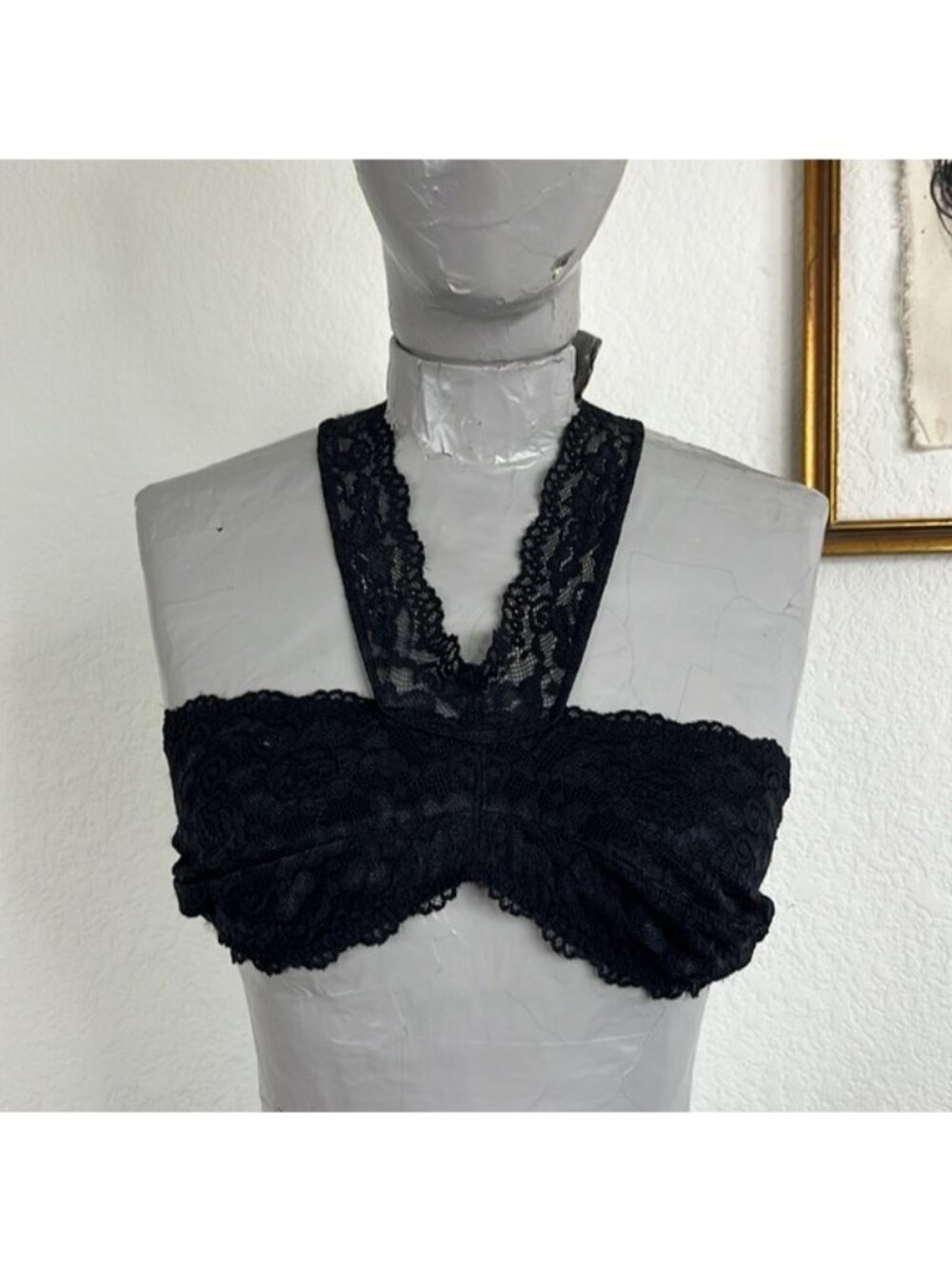 Artizia Talula Lace Bandeau Reversible Racerback Pull on Bralette
